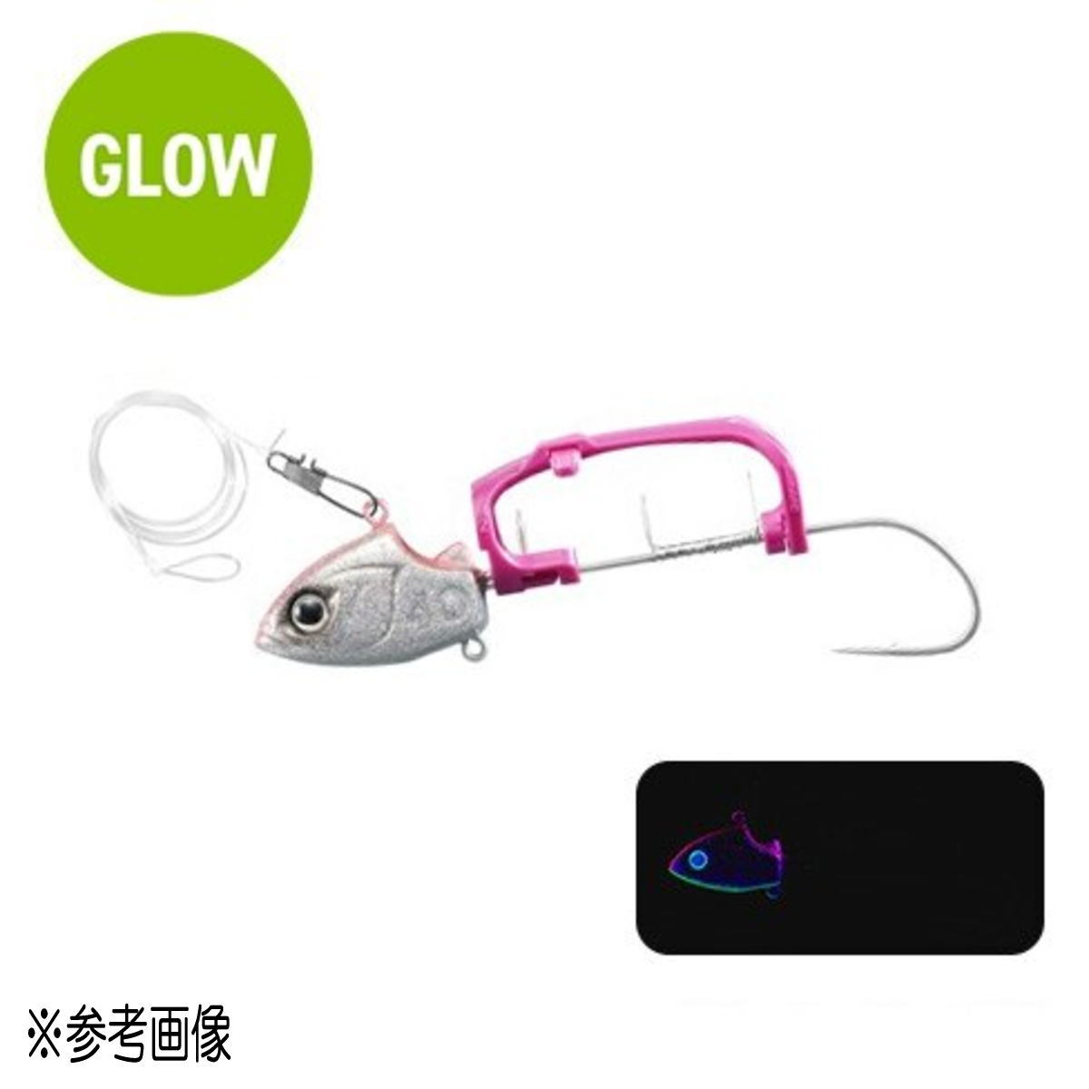 Rakuten - シマノ サーベルマスター 船テンヤ ゲキハヤ 50号 M PN-US1S フラッシュピンク夜光 [4]