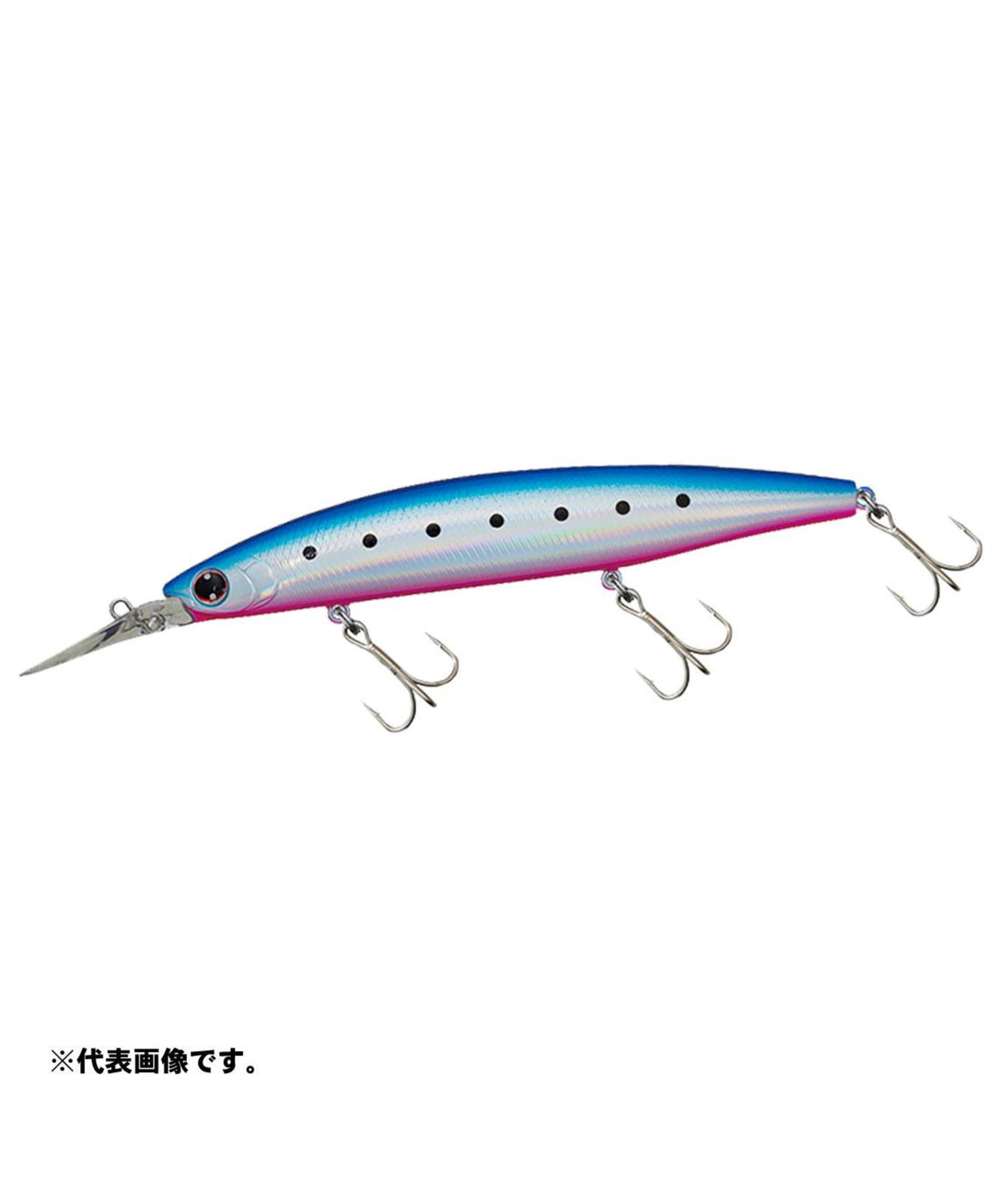 【エントリーでP10倍！】ダイワ シーバスルアー ショアラインシャイナーZ セットアッパー 125SDR ブルピンイワシ [メール便]