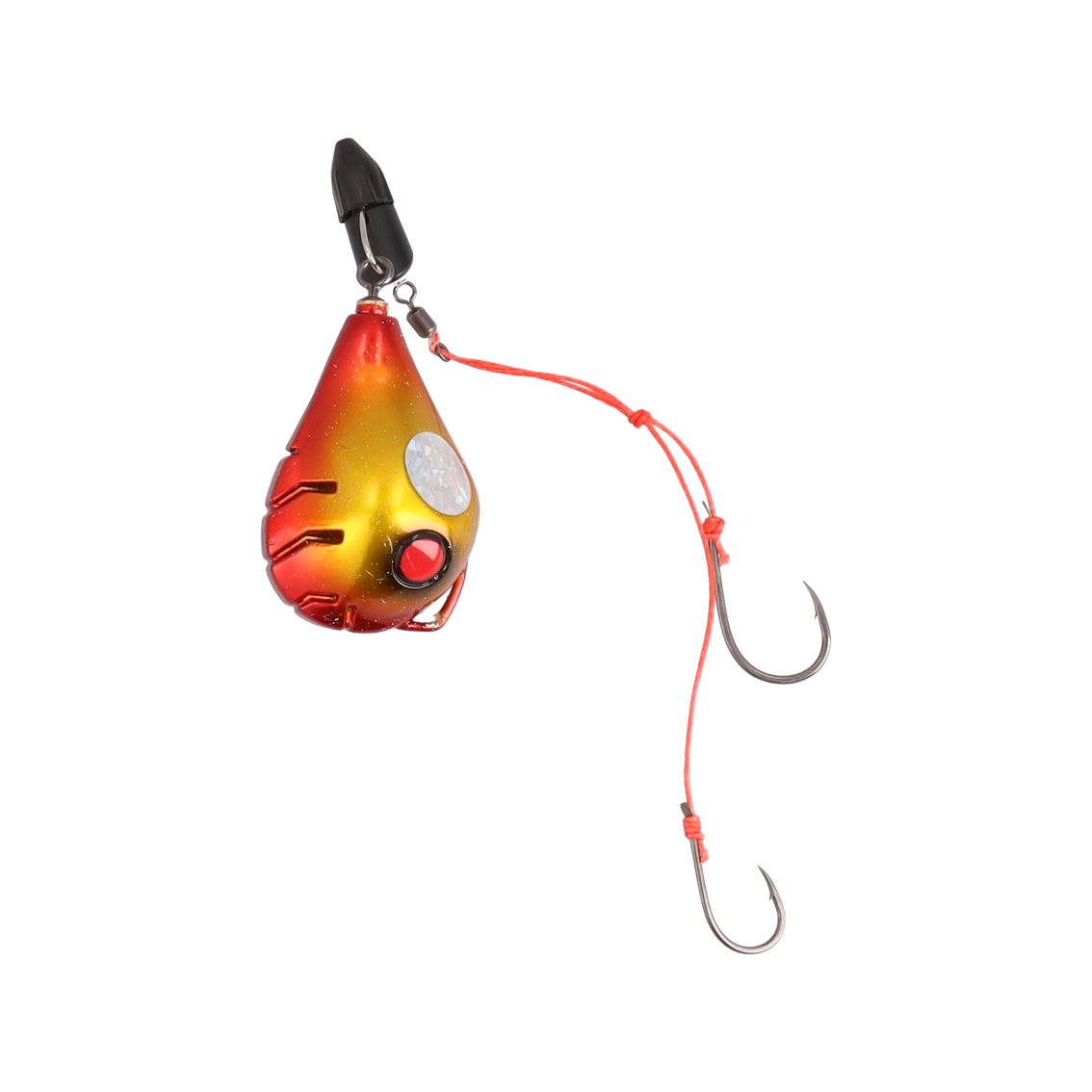 ダイワ テンヤ 紅牙 遊動テンヤSS フリリグ 30号 レッド/ゴールド [メール便]