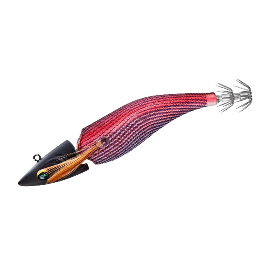 Lures - ダイワ エギ エメラルダス ボートジョイント 3.0号-25g 赤-縞レッド [メール便]