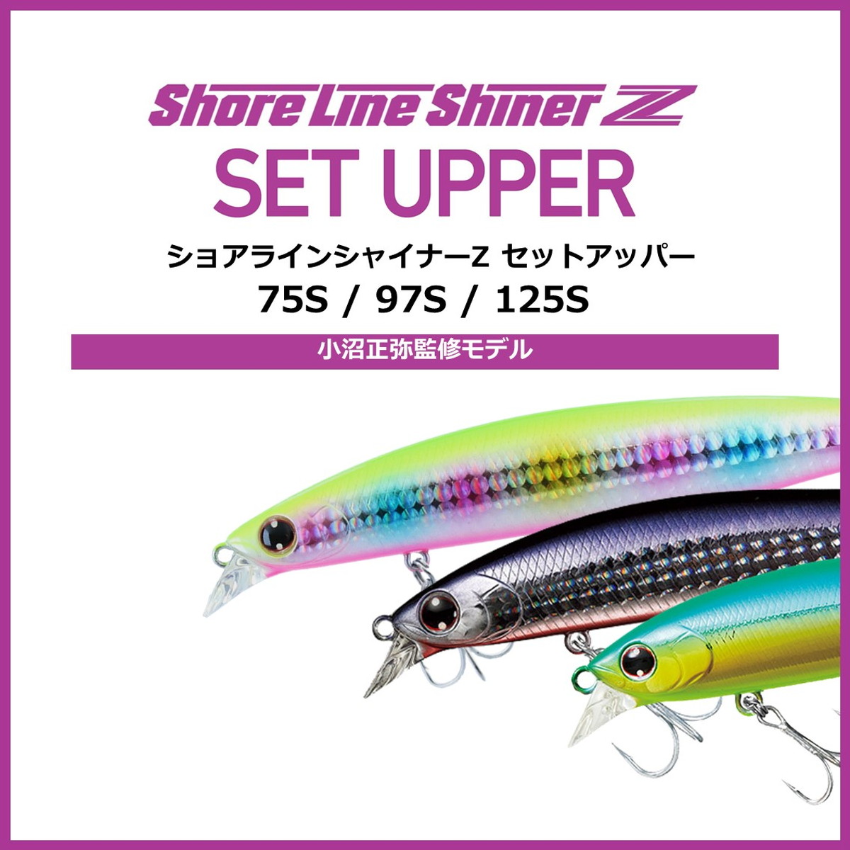 ショアラインシャイナーZ セットアッパー97S ダイワ セットアッパー 97S アデルグリキン [メール便] の商品画像2枚目