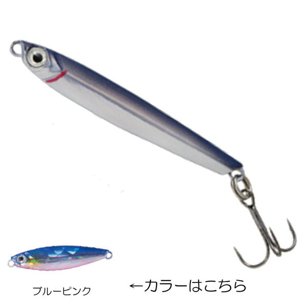 メジャークラフト ジグパラ マイクロ スリム 3g #004 ブルーピンク [メール便]