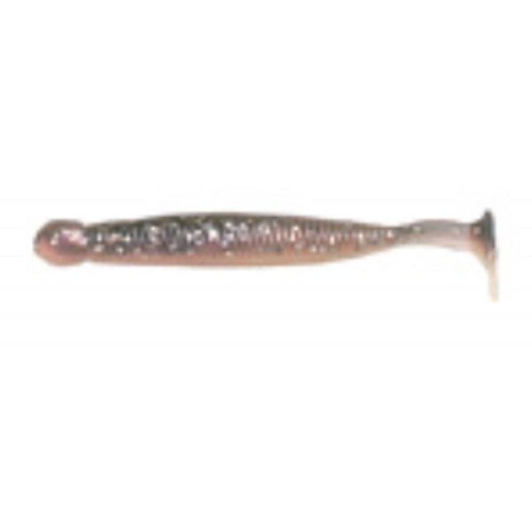 Minnow Plug - マルキュー エコギア ワーム グラスミノーM 2-1/2インチ 115 パール/スモークシルバーGlt.バック [メール便]