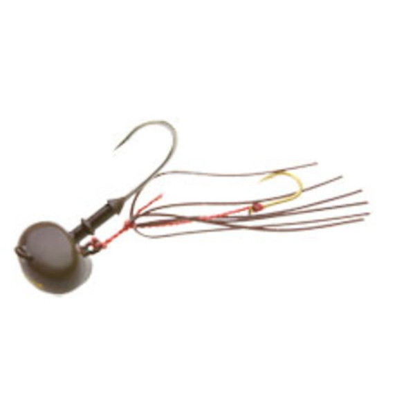 【エントリーでP10倍！】マルキュー エコギア オーバルテンヤ 3号 Lフック T07 デザートブラウン [メー..