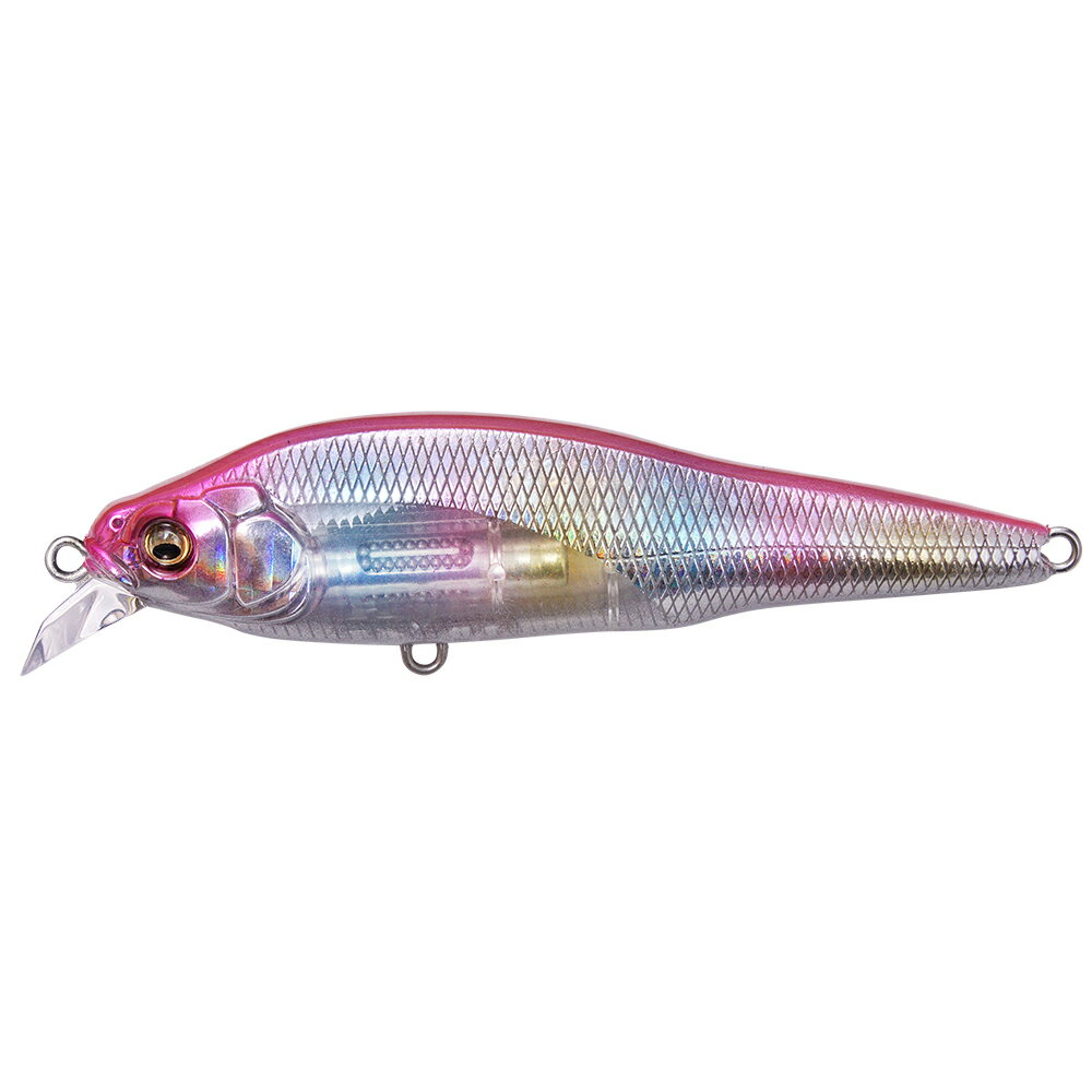 【エントリーでP10倍！】メガバス X-80SW(エックス80 SW) LBO SHALLOW GG ピンクキャンディー [メール便]