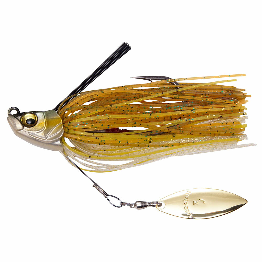 Megabass Uoze Swimmer 3/8oz Golden Shiner