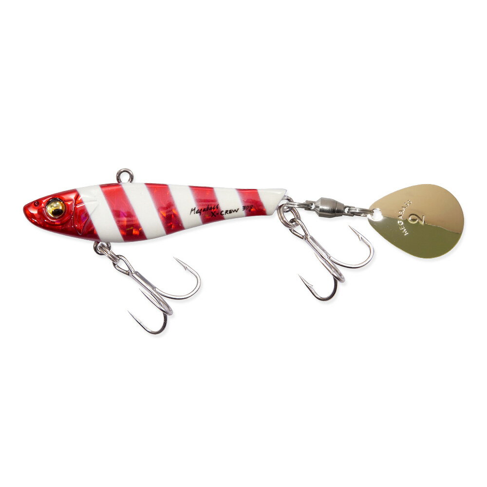 メガバス X-CREW(エクスクルー) G レドグローストライプ [メール便]