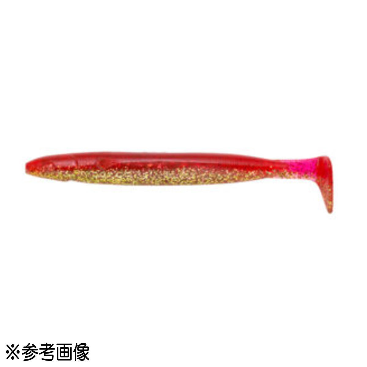 マルキュー エコギア パワーシャッド 6インチ 365 赤金 [メール便](4.0)