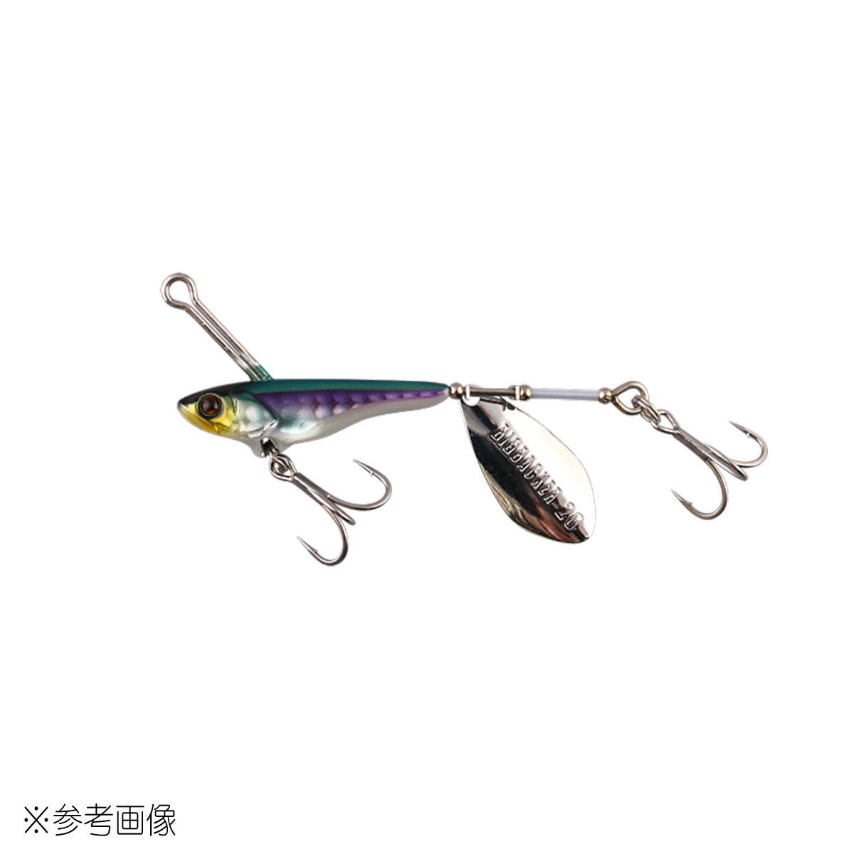 乐天商城 - ジャッカル ビッグバッカースピン 30g カタクチ/レンズホロ [メール便]
