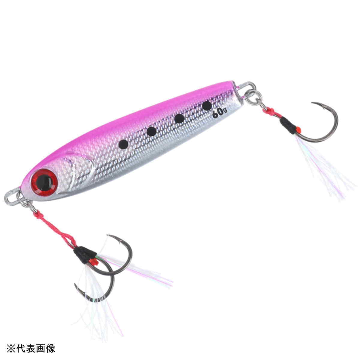 乐天商城 - ダイワ 紅牙 ベイメタル真鯛 100g 3Dピンクイワシ [メール便]