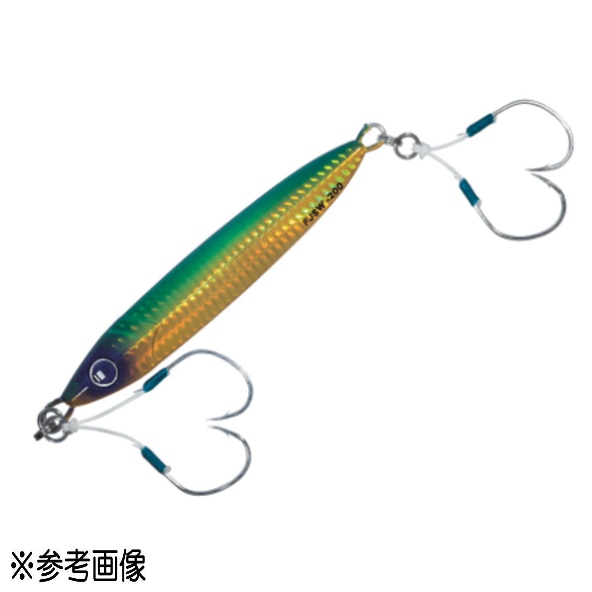 Rakuten - メジャークラフト ファーストジグ スロー 250g FJSW-250 #11 グリーンゴールド(ケイムラ) [メール便]