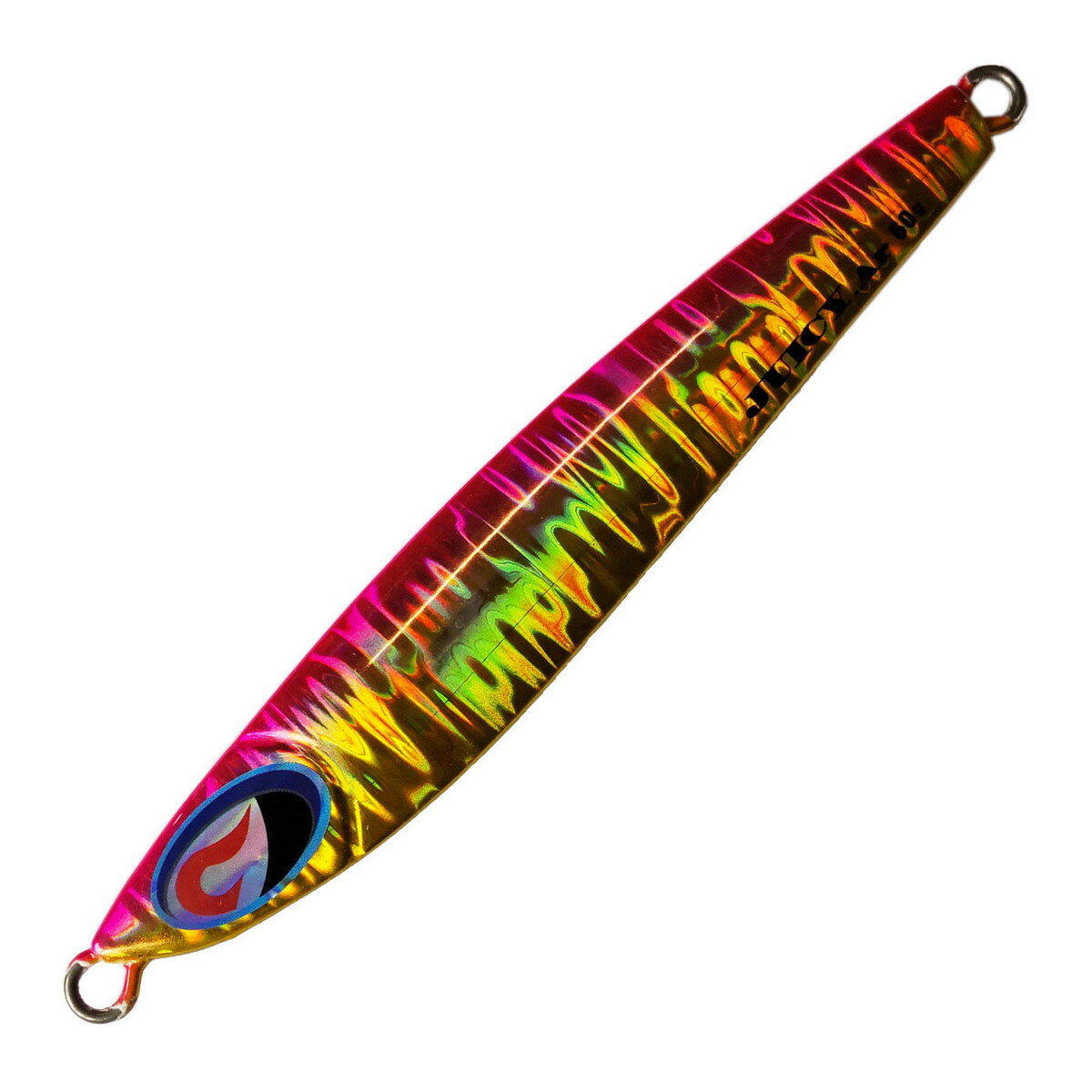 マルチ性能のオールラウンダー！岸壁・ショアジギ・オフショア・SLJと場所を問わず使用できるマルチプレイヤー誕生！！対象魚は青物、サワラ、イサキ、マダイ、キジハタ、ヒラメ、カツオ等。●カラー：#06 ピンクイエロー●自重(g)：60●全長(m...