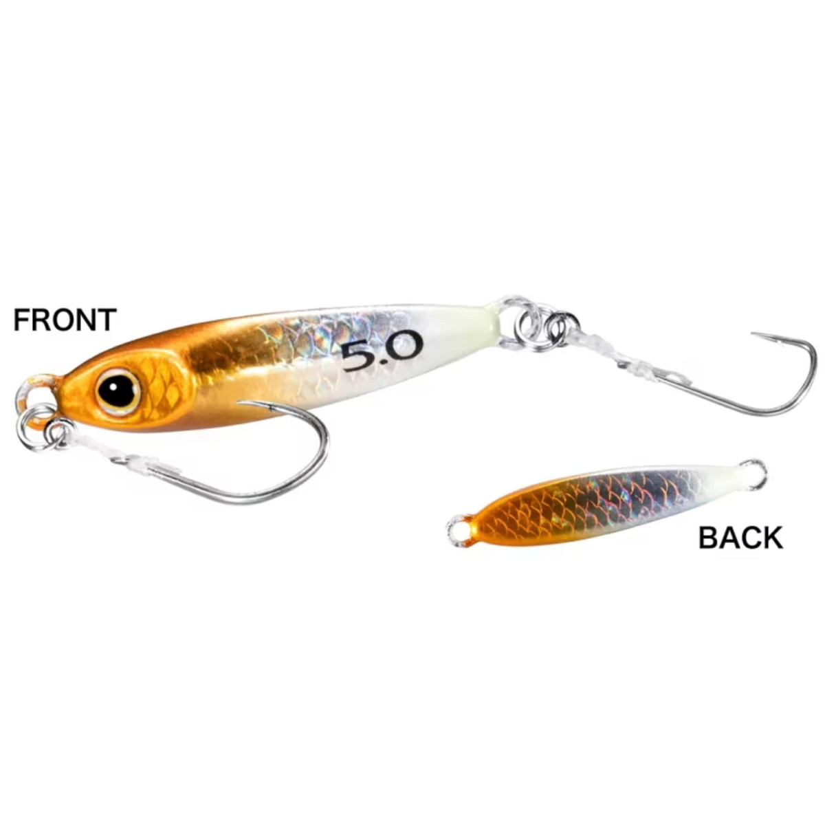 シマノ ソアレ A-ジグ 5.0g SS-250Q 008 Sオレンジグロー [メール便]