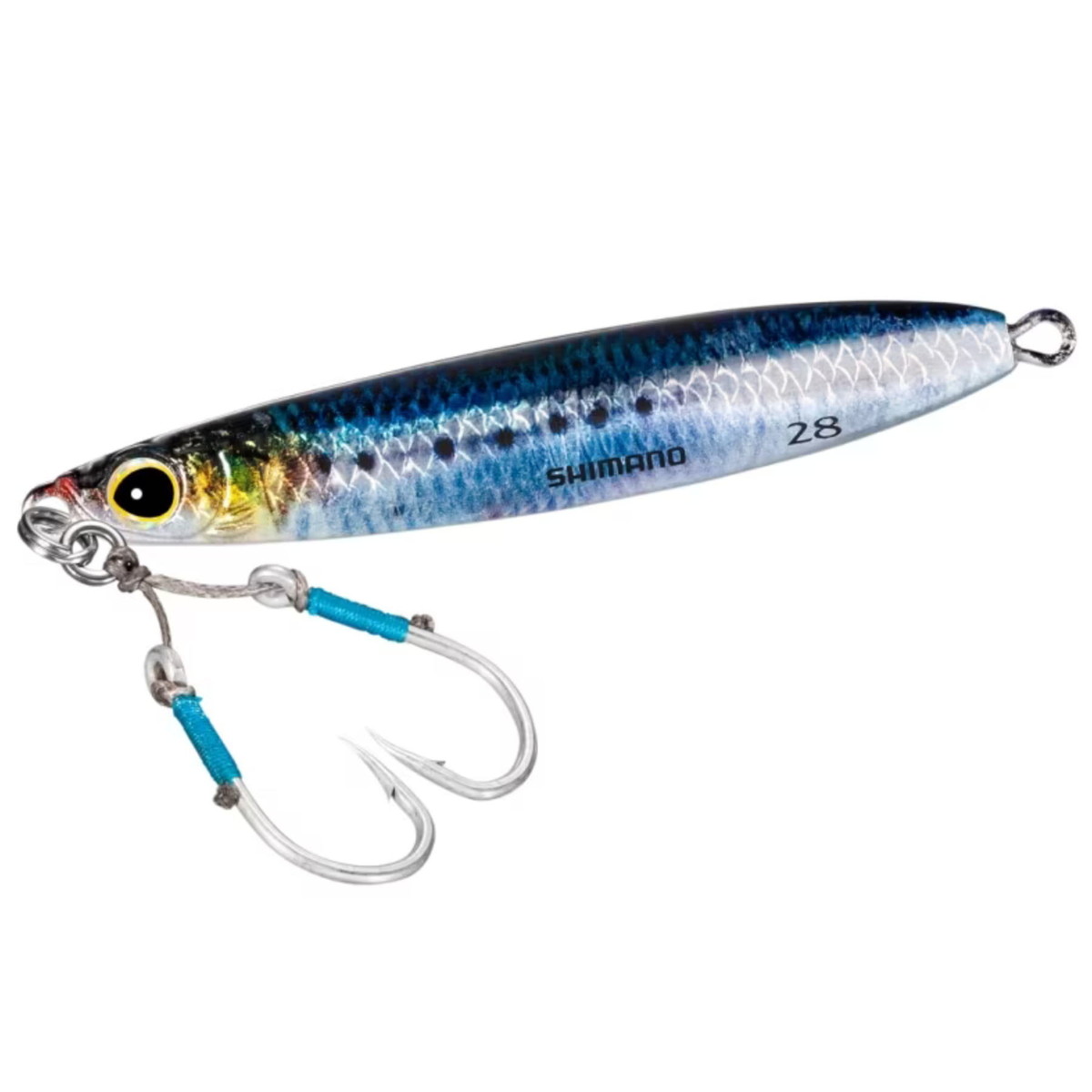 【エントリーでP10倍！】シマノ コルトスナイパー アオモノキャッチャー ハイアピール 28g JW-A28U 009 NRイワシ [メール便]