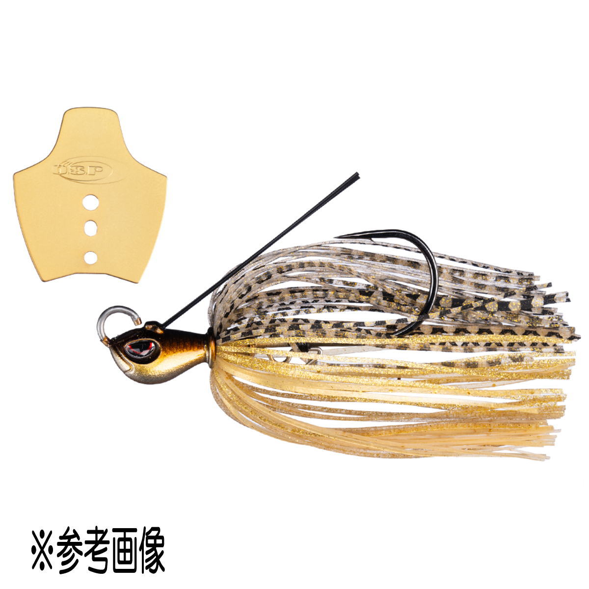 OSP バスルアー メタルブレードジグ 3/16oz BJ51 ゴールデンシャイナー [メール便]