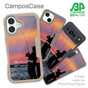 コンポスケース & 着せ替え デザインシート セット Google Pixel9a Pro XL Pixel8a Pixel8 Pro Pixe7a Pixel7 Xperia 10 V ケース 背面 生分解性 4色 釣り 魚 ルアー 湖が呼んでいる!