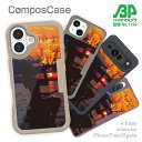コンポスケース & 着せ替え デザインシート セット iPhone16e ケース iPhone16 Pro iPhone16 iPhone15 Pro iPhone15 iPhone14 Pro iPhone14 iPhone13 iPhone SE3 SE2 iPhone8 iPhone7 釣り 魚 ルアー 夕マズメの釣りガール