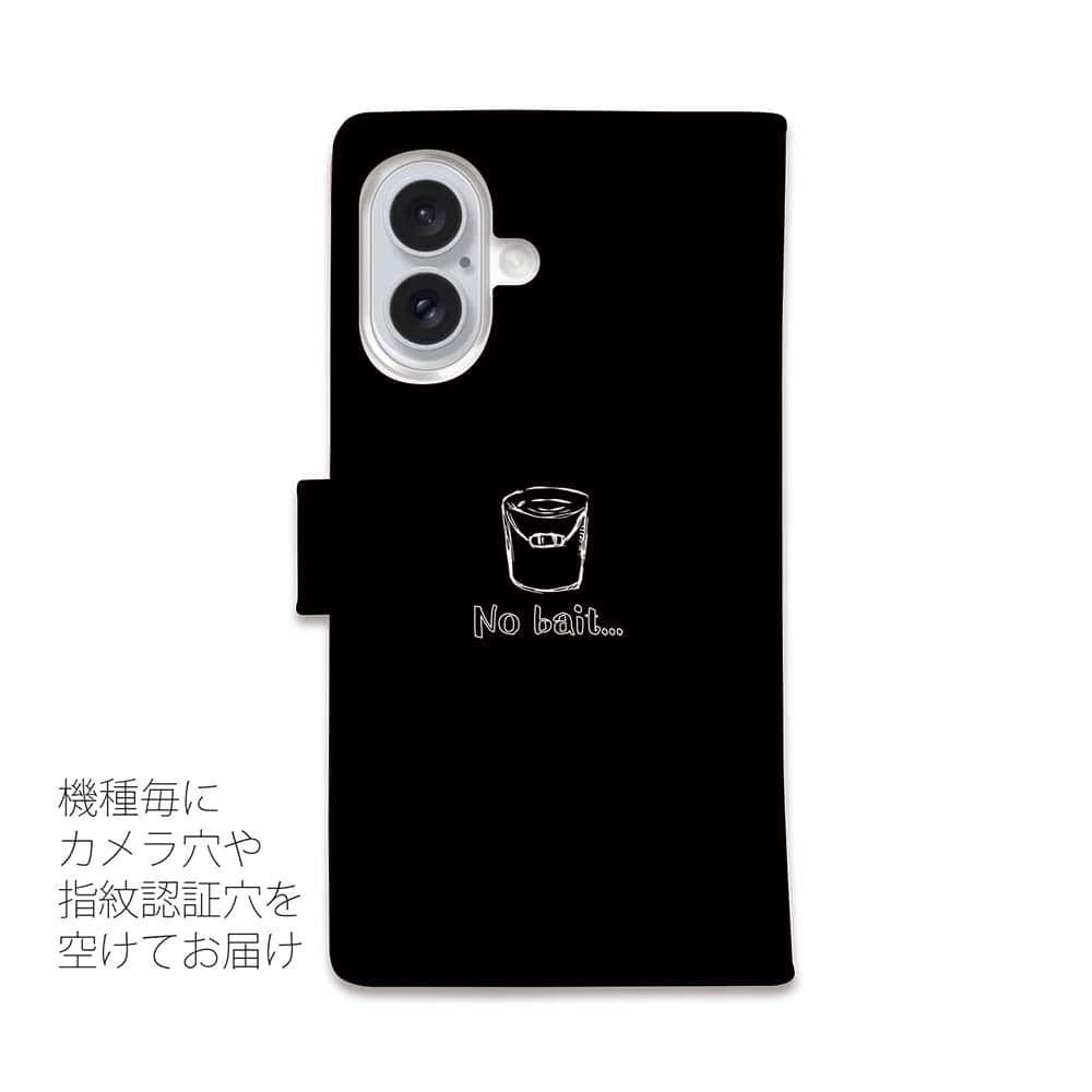 スマホケース 手帳型 カード収納 マグネット iPhone17 Pro Max iPhone Air iPhone16e iPhone16 Pro Max 16 Plus 15 Pro Max Xperia 10 VII Galaxy AQUOS ARROWS Pixel10 XL 釣り 魚 ルアー 釣りざんまい 釣りが好きなんです_ブラック