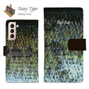 Galaxy S25 A25 Ultra S24 FE A56 スマホケース ギャラクシー ケース 手帳型 マグネット カード収納 Galaxy S24 ケース A35 A54 A23 A53 A52 A51 A41 A32 A31 A22 S23 S23+ S22 S21 S10+ S10 釣り 魚 ルアー ブラックバス柄