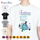釣り Tシャツ 半袖 ジェントルマンなら常に考えろ! 5.6oz (オンス) 綿100% メンズ レディース 洗濯 大きいサイズ ホワイト ブラック グレー ア...