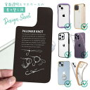スマホケース iPhone Google Pixel Xperia Galaxy AQUOS arrows 着せ替え シート インナーシート スマホカバー 背面 透明 クリア オリジナル デザイン 釣り 魚 ルアー パロマーノット(黒)
