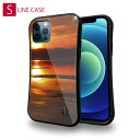 S-LINE ケース iPhone13 mini iPhone13 Pro Max iPhone12 Pro iPhone11 Pro iPhoneXs iPhoneXR Xperia 5 III Xperia 10 III Pixel 5a AQUOS sense6 釣り 魚 ルアー 夕焼け