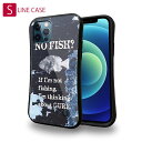 S-LINE ケース iPhone13 mini iPhone13 Pro Max iPhone12 Pro iPhone11 Pro iPhoneXs iPhoneXR Xperia 5 III Xperia 10 III Pixel 5a AQUOS sense6 釣り 魚 ルアー NO FISH?