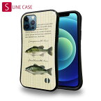 S-LINE ケース iPhoneSE(第三世代) iPhone13 mini iPhone13 Pro Max iPhone12 Pro iPhone11 Pro iPhoneXs iPhoneXR Xperia 5 III Xperia 10 III Pixel 5a AQUOS sense6 釣り 魚 ルアー オオクチバスとコクチバス