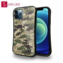 S-LINE ケース iPhone13 mini iPhone13 Pro Max iPhone12 Pro iPhone11 Pro iPhoneXs iPhoneXR Xperia 5 III Xperia 10 III Pixel 5a AQUOS sense6 釣り 魚 ルアー ブラックバス 迷彩大柄 ブラウンカラー