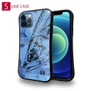 S-LINE ケース iPhone13 mini iPhone13 Pro Max iPhone12 Pro iPhone11 Pro iPhoneXs iPhoneXR Xperia 5 III Xperia 10 III Pixel 5a AQUOS sense6 釣り 魚 ルアー サバ 鉄錆