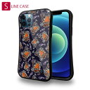 S-LINE ケース iPhone13 mini iPhone13 Pro Max iPhone12 Pro iPhone11 Pro iPhoneXs Xperia 5 III Xperia 10 III Pixel 5a AQUOS sense6 釣り 魚 ルアー 釣りざんまい エギに釣られるアオリイカ_カラフルダークネイビー