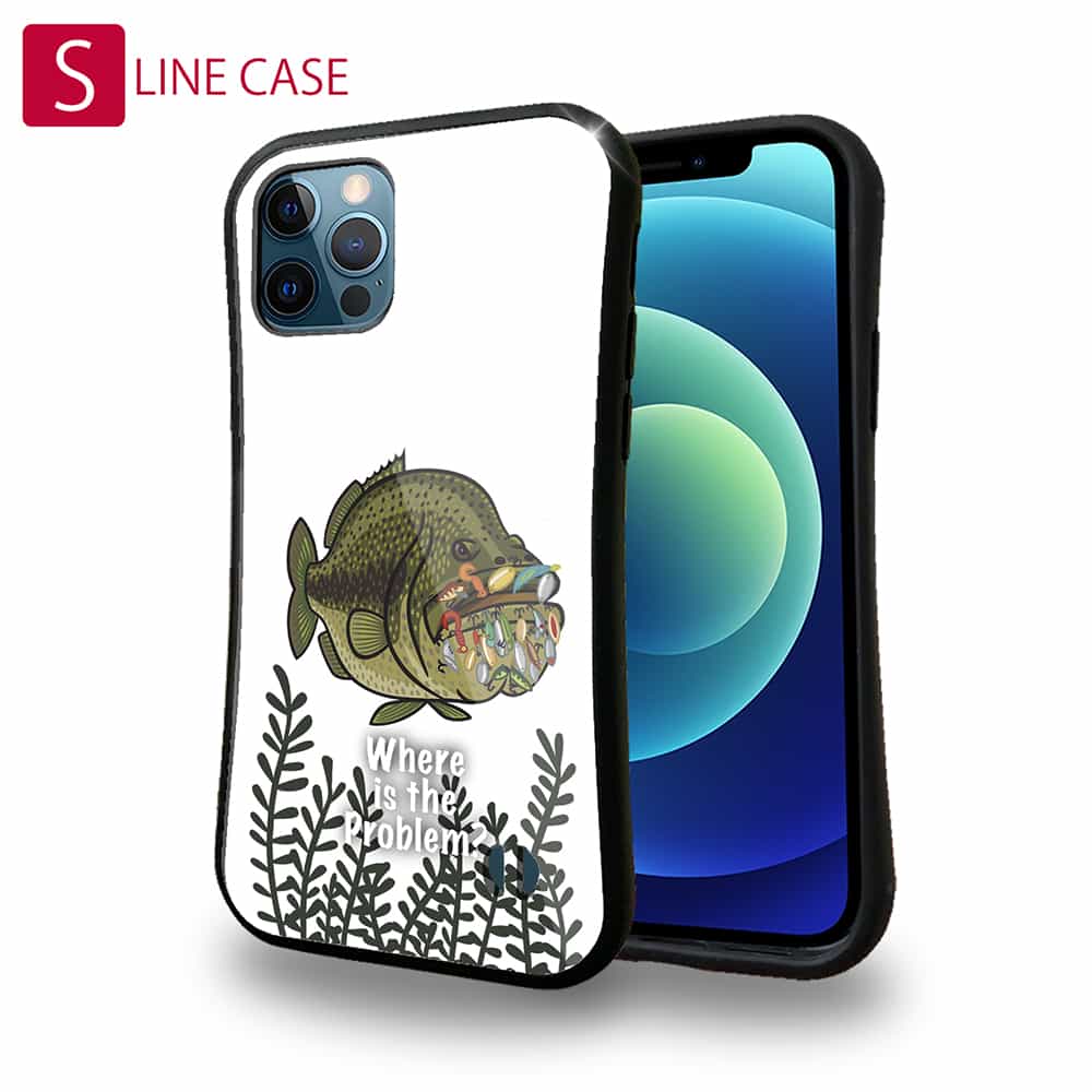 S-LINE ケース iPhoneSE(第三世代) iPhone13 mini iPhone13 Pro Max iPhone12 Pro iPhone11 Pro iPhoneXs iPhoneXR Xperia 5 III Xperia 10 III Pixel 5a AQUOS sense6 釣り 魚 ルアー 何か問題ある?