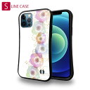 S-LINE ケース iPhone13 mini iPhone13 Pro Max iPhone12 Pro iPhone11 Pro iPhoneXs iPhoneXR Xperia 5 III Xperia 10 III Pixel 5a AQUOS sense6 花 花柄 花束 フラワー フラワーシンフォニー