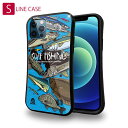 S-LINE ケース iPhoneSE(第三世代) iPhone13 mini iPhone13 Pro Max iPhone12 Pro iPhone11 Pro iPhoneXs iPhoneXR Xperia 5 III Xperia 10 III Pixel 5a AQUOS sense6 釣り 魚 ルアー FISH MAN SURF FISHING TARGET ブルー