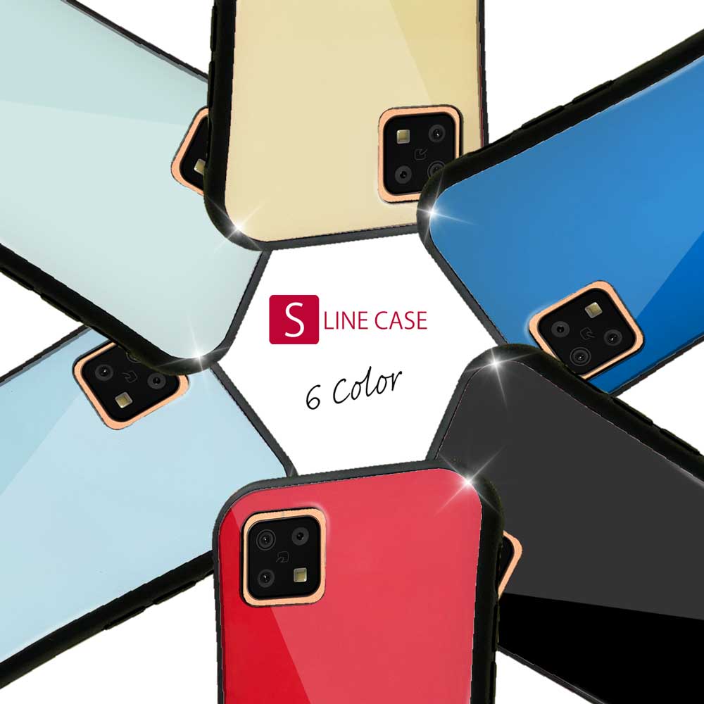 AQUOS sense6 ケース アクオスセンス6 ケース S-LINE ケース 6色 / SH-54B / SHG05...