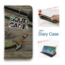 スマホケース 手帳型 ベルトなし マグネットなし iPhone16 Pro Max 16 Plus 15 Pro Max 14 Plus iPhone13 mini iPhone SE Xperia 10 VI Galaxy AQUOS Pixel9a Pro 釣り 魚 ルアー 百戦錬磨のエギ
