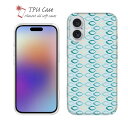 ソフトケース iPhone16 Pro Max 16 Plus クリアケース iPhone15 Pro Max iPhone14 Plus iPhone13 mini Xperia 10 VI Galaxy AQUOS sense arrows Pixel9a Pro 釣り 魚 ルアー セット TPU 透明 魚パターン ブルー