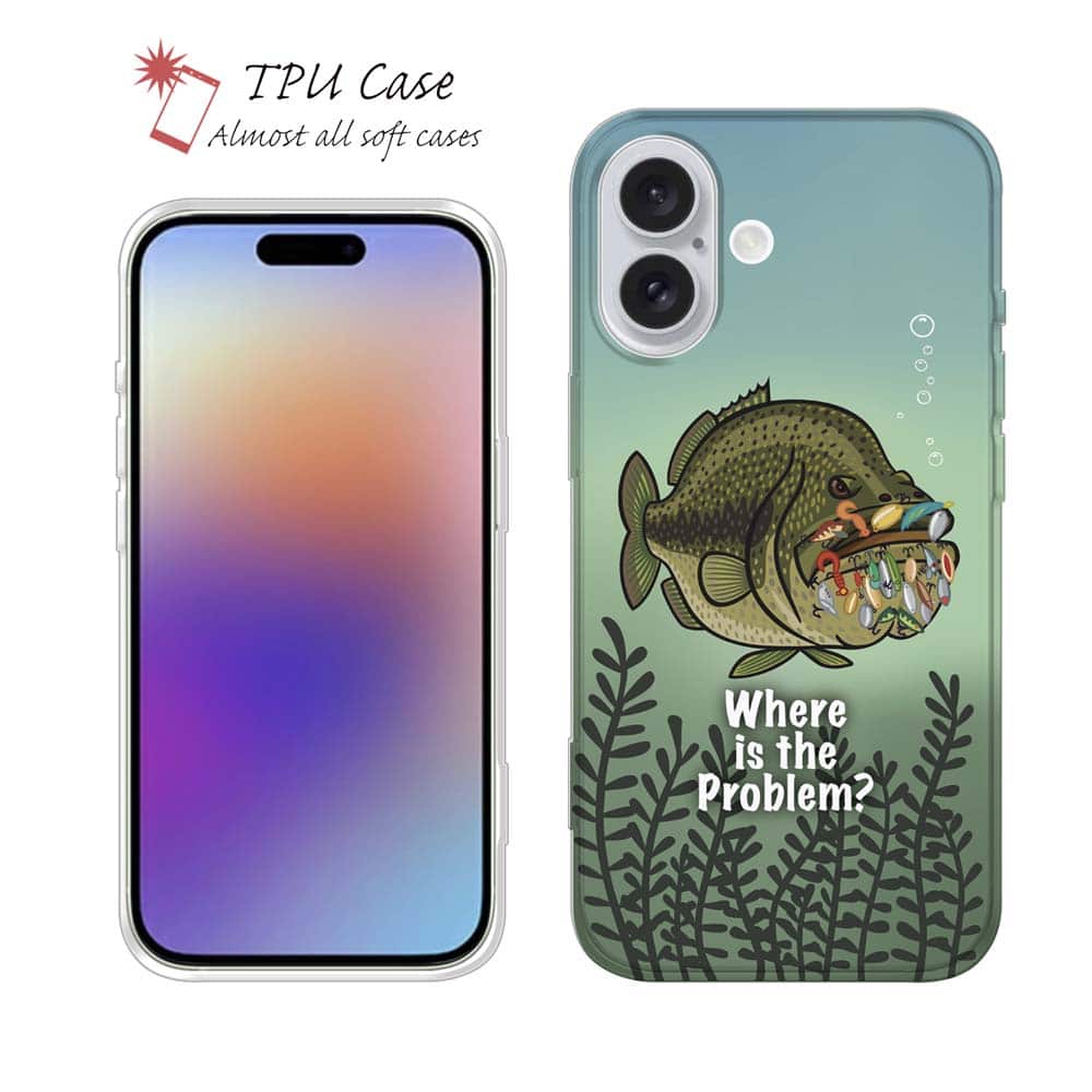 ソフトケース iPhone16 Pro Max 16 Plus クリアケース iPhone15 Pro Max iPhone14 Plus iPhone13 mini Xperia 10 VI Galaxy AQUOS sense arrows Pixel9a Pro 釣り 魚 ルアー セット TPU 透明 何か問題ある?