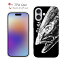 ソフトケース iPhone16 Pro Max 16 Plus クリアケース iPhone15 Pro Max iPhone14 Plus iPhone13 mini Xperia 10 VI Galaxy AQUOS sense arrows Pixel9a Pro 釣り 魚 ルアー セット クリア 平政(ヒラマサ)墨絵風 黒 1,980円