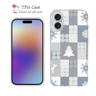 ソフトケース iPhone SE(第三世代) クリアケース iPhone13 mini iPhone13 Pro Max iPhone12 Pro Max iPhone8 Plus Xperia 10 IV Galaxy AQUOS sense arrows Pixel6a かわいい 北欧 TPU 透明 ノルディック柄 スクエア