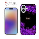 ソフトケース iPhone16 Pro Max 16 Plus クリアケース iPhone15 Pro Max iPhone14 Plus iPhone13 mini Xperia 10 VI Galaxy AQUOS sense arrows Pixel9a Pro 透明 ROMI HIME 彼岸花 パープル