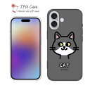 ソフトケース iPhone16 Pro Max 16 Plus クリアケース iPhone15 Pro Max iPhone14 Plus iPhone13 mini Xperia 10 VI Galaxy AQUOS sense arrows Pixel9a Pro かわいい 猫 ネコ ハチワレ TPU 透明 ワカボンド WAKAMAKAシリーズ 猫のハチワレニャ