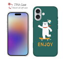 ソフトケース iPhone16 Pro Max 16 Plus クリアケース iPhone15 Pro Max iPhone14 Plus iPhone13 mini Xperia 10 VI Galaxy AQUOS sense arrows Pixel9a Pro かわいい 白熊 クマ 用品 雑貨 TPU 透明 wakat エンジョイスケボーシロクマさん
