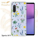 Xperia 10 V SO-52D / SOG11 ソフトケース TPU クリアケース 透明 エクスペリア10 マークファイブ ケース おしゃれ カラフル か...