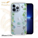 【14時までの注文で当日発送】 iPhone13 Pro ソフトケース TPU クリアケース 透明 アイフォン13プロ ケース おしゃれ カラフル かわいい 花 花柄 あじさいロード