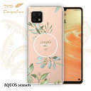 AQUOS sense6 SH-54B / SHG05 / SHG07 / SH-M19 ソフトケース TPU クリアケース 透明 アクオス センス6 ケース ...