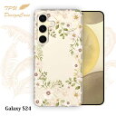  Galaxy S24 SC-51E / SCG25 ソフトケース TPU クリアケース 透明 ギャラクシーエス24 ケース おしゃれ カラフル かわいい 花 花柄 ホワイトフラワー