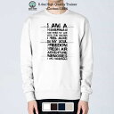 釣り トレーナー 長袖 I am a fisherman.8.4oz (オンス) 綿100% メンズ レディース 洗濯 大きいサイズ ホワイト ブラック ディー...