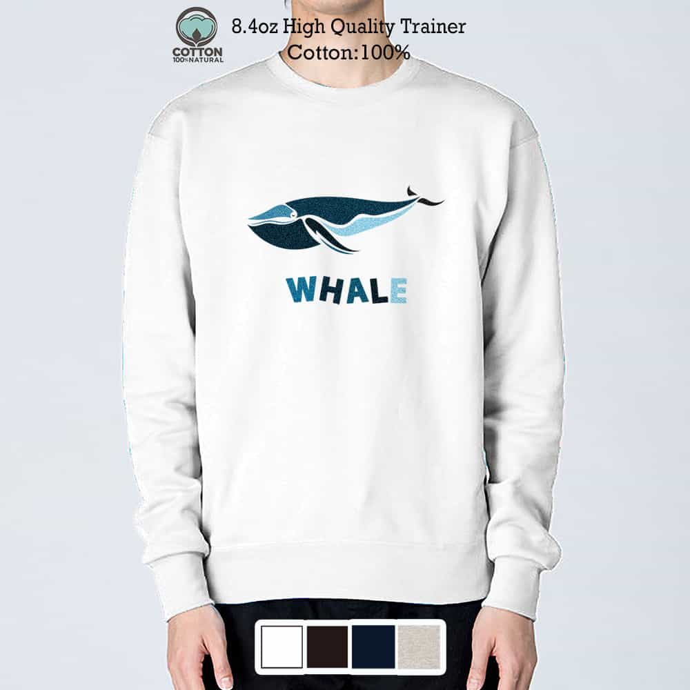 トレーナー 長袖 ホエールウォッチング 8.4oz (オンス) 綿100% メンズ レディース 洗濯 大きいサイズ ホワイト ブラック ディープ ネイビー オー...