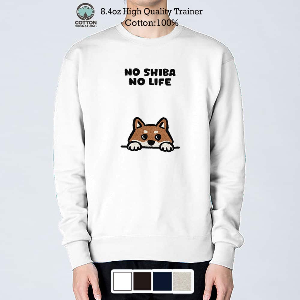 トレーナー 長袖 何か気になる柴犬_赤柴(wakat) 8.4oz (オンス) 綿100% メンズ レディース 洗濯 大きいサイズ ホワイト ブラック ディープ...